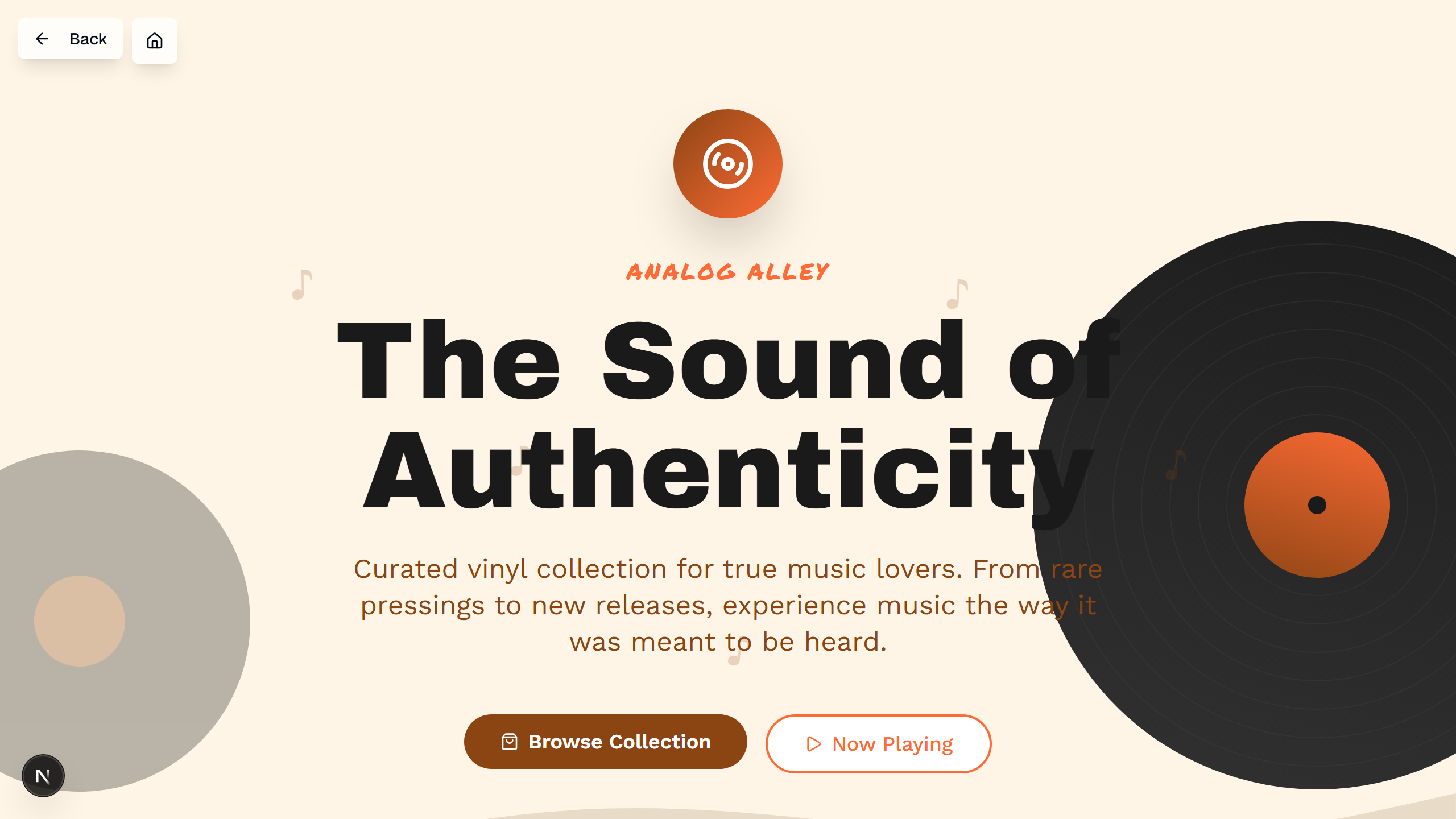 Analog Alley
